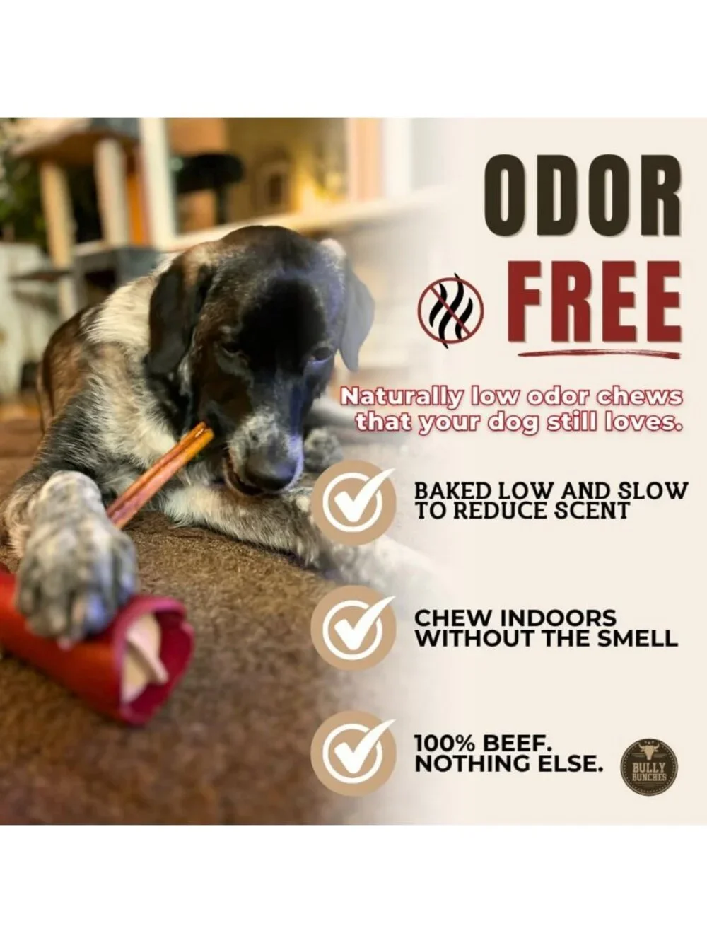 Premium Odor-Free Bully Sticks 12